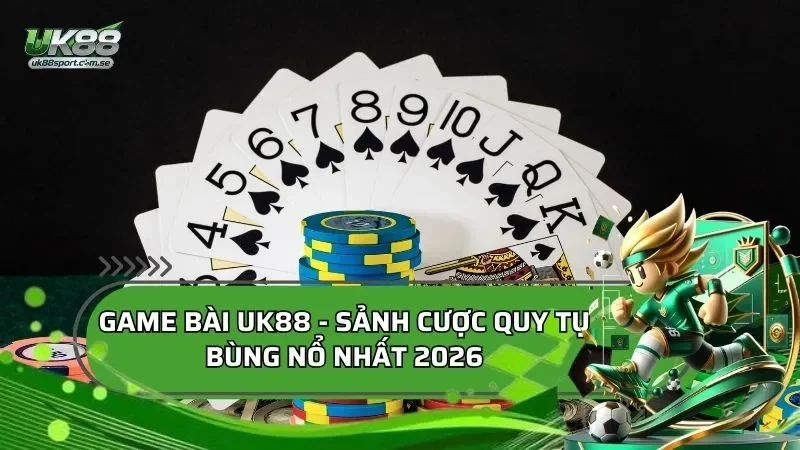 Trải nghiệm game bài UK88 mượt mà, cược nhanh, dễ chơi