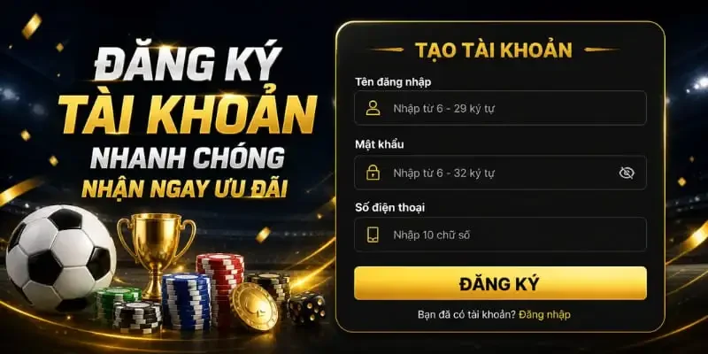 Đăng ký tài khoản UK88